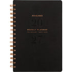 AT-A-GLANCE- Agenda hebdomadaire/mensuel Signature 2027 - 8 1/2 po H x 5 3/8 po l - noir - bilingue-13 mois : janvier 2027 à janvier 2028
