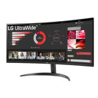 LG - Moniteur QHD ultra-large incurvé 34 po 21:9 avec Freesync - 34WR51QC-B-34" Courbé 3440 x 1440