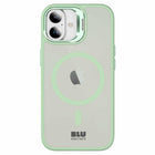 Blu Element - Coque Chromatic Kick avec MagSafe pour iPhone 16 Plus - Vert clair-Compatible avec MagSafe