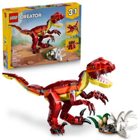 LEGO - Creator Le dinosaure féroce-L’ensemble LEGO Creator 3 en 1 offre aux enfants de 8 ans et plus 3 options de construction