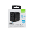 LOGiiX - World Traveler XL 30W Adaptateur de Voyage - Noir-6