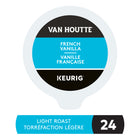 Café Van Houtte, Vanille française - Torréfaction légère - Dosettes de café K-Cup - Paquet de 24-Compatibilité : Ce produit contient des dosettes K-Cup authentiques, conçues pour garantir la qualité et la compatibilité avec toutes les cafetières Keurig