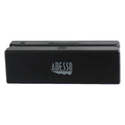 Adesso - MSR-100 lecteur de cartes à bande magnétique USB-Lecture sur triple piste  - Prend en charge la lecture par balayage des trois pistes de la bande magnétique pour les cartes de crédit, de débit, d’identification et de fidélité