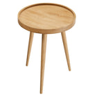 Modway - Chiro Bois rond Table d’appoint - Naturel-Assemblée requise