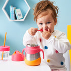 b.box - Boîte alimentaire isotherme - 335ml - Milkshake Fraise-Conception compacte et portable pour les repas des enfants.