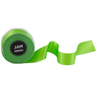 JAM Paper - Ruban de satin double face - 1 1/2" de large x 25 m - Vert lime-Quantité : Rouleau vendu à l'unité