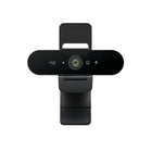 Webcam Logitech 4K Pro avec HDR et micros anti-parasite - Noir-Qualité vidéo spectaculaire: une résolution, un débit d’images, des couleurs et des détails exceptionnels, avec mise au point automatique et zoom numérique 5x, cette webcam Ultra HD prend en charge jusqu’au 4K à 30 ips