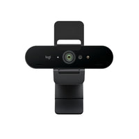Webcam Logitech 4K Pro avec HDR et micros anti-parasite - Noir-Qualité vidéo spectaculaire: une résolution, un débit d’images, des couleurs et des détails exceptionnels, avec mise au point automatique et zoom numérique 5x, cette webcam Ultra HD prend en charge jusqu’au 4K à 30 ips