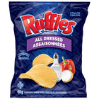 Ruffles – Croustilles assaisonnées, 40 g, 48/paquet-Assaisonnées