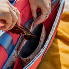 RovR - TravelR 36 Can Soft Cooler Duffel avec bandoulière - Corail-Bretelles réglables rembourrées prêtes pour le trail