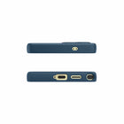 Avana - Coque Velvet Compatible MagSafe Galaxy S25 - Ultra Bleu Marine-Doublure en microfibre