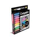 Crayola - Marqueurs à l'acrylique à pointe pinceau - paquet de 10-Pointe pinceau de qualité pour plus de flexibilité artistique : la pointe pinceau résistante permet de réaliser aussi bien des détails fins que des traits amples; idéale pour la calligraphie, les ombres et le dessin expressif