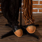 HOMCOM - Accessoire animatronique de clown avec yeux lumineux - pour fête-Couleur : multicoloure 