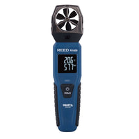 REED - R1600 anémomètre à hélice - série bluetooth-Mesure la vitesse de l'air (m/s, pi/min, km/h et mi/h), la température et l'humidité d'air