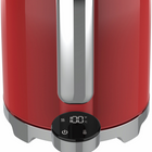 Salton - bouilloire numérique NuRetro 1,7 l - cerise cosmique- Fenêtre de niveau d’eau permettant de faire bouillir uniquement la quantité requise et de limiter le gaspillage énergétique.