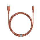 General Supply Goods + Co - Câble Lightning MFI tressé 6 pi, rouille-6 pi