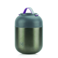 Minimal - Contenant à aliments à isolation sous vide V2, doubles parois acier inoxydable, 700 ml, gris métallique-Grâce à sa technologie d’isolation sous vide à doubles parois, les boissons restent chaudes jusqu’à 7 heures, ou froides jusqu’à 9 heures