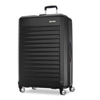 Samsonite - Quest-X Spinner Grand Extensible - 31.5 po - Noir-Fabriqué en polycarbonate, un matériau très résistant aux chocs, solide et léger