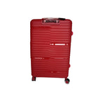 TRAVLR - Valise d'enregistrement légère à coque rigide, 24 po - Rouge- Serrure TSA 