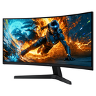 Samsung - Moniteur de jeu incurvé 34 po Odyssey G5 - LS34HG550ENXZA-Taux de rafraîchissement maximal de 180 Hz