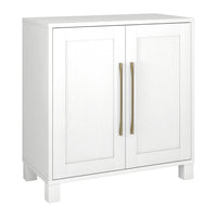 Hudson&Canal - Meuble d'appoint Chabot de 71 cm de largeur - Blanc-Design contemporain moderne pour votre bureau à domicile, votre chambre ou vos espaces de vie