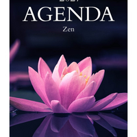 Horizon Éditions - Agenda Mensuel Quotidien Zen 2027 - 5-7/8 po x 9-1/16 po-Une journée par page, divisée en 3 sections (avant-midi, après-midi et soir) et un espace pour les notes