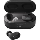 Belkin - Soundform Écouteurs sans fil True Wireless - Noir-La durée de vie prolongée de la batterie prend jusqu’à cinq heures de temps de jeu non-stop avec 20 heures supplémentaires avec étui
