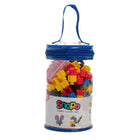 Snapo - Kit de construction avancé avec blocs de construction - 300 pièces-Les blocs Snapo sont dotés de notre technologie brevetée Snap. Les blocs Snapo se connectent sur les 6 côtés, glissent verticalement et peuvent pivoter !