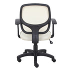 Brassex - Kelvis Chaise de bureau - crème-Vérin à gaz de 100 m