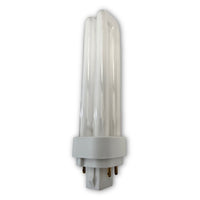Northern Stars - Fluorescente à Brancher, LFC-PLD18/35/4P 3500K 18W G24q-2 1200LM - Givrée - 2 Paquet-Lampe Fluorescente PLD Enfichable Avec Culot With G24q-2 