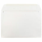 Jam Paper - Enveloppes commerciales Booklet, 8 3/4 po H x 11 1/2 po l, Blanc, Paquet de 25-Caractéristiques : Gommé, rabat droit et finition lisse