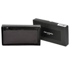 Club Rochelier - Portefeuille mince pour femme avec fermeture éclair sur le dessus - Brun -Protection RFID