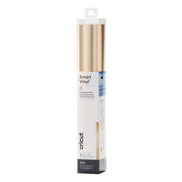 Cricut - Smart Vinyl Matte Metallic – Permanent, 3 pi, Champagne-1 rouleau de 13 po x 3 pi (33 cm x 0,9 m)