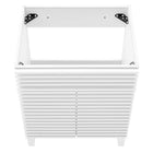 Modway - Render 24" Armoire de toilette de salle de bain (lavabo non inclus) - Blanc-8