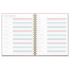 Orange Circle - Studio 2025 Agenda grand format à spirales Chats dans des jardins - 11 po x 8,50 po - Couleur assortie-10