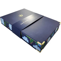 Emily Ley - Cahier de notes 250 feuilles, 7-3/4 po x 5-7/8 po – Marine-Couverture rigide robuste avec des accents dorés sur fond bleu marine