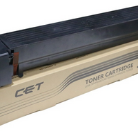 CET - Konica Minolta Bizhub 758/808 TN-812 Cartouche de toner - Rendement Standard - Noir-Couleur: Noir