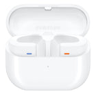 Samsung - Oreillettes Galaxy Buds3 – Blanc-Galaxy AI optimise la musique pour toutes les oreilles. Plongez dans votre propre univers sonore avec l’Adaptive EQ/Adaptive ANC assistés par Galaxy. AI En fonction de la forme de l’oreille et des habitudes de port individuelles, notre algorithme amélioré par l’IA analyse en temps réel le son détecté par les microphones internes et externes. Ensuite, Galaxy AI optimise votre expérience d’écoute en adaptant le son à votre configuration personnelle avec une précision