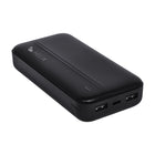 Helix - Batterie externe 16 000 mAh - Noir-Chargeur portable de 16 0000 mAh