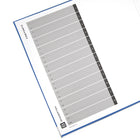 Bindertek - Reliure à 3 anneaux de première qualité - 3 po - bleu marine-Mécanisme d’ouverture des anneaux fixé au dos de la couverture pour plus de durabilité