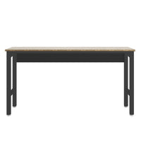 Manhattan Comfort - Table de garage moderne Fortress 72,4" - Gris charbon-Tableau des tâches parfaites pour la buanderie et le garage
