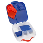b.box - Boîte à lunch - Superman-Un sachet réfrigérant est placé sous le plateau à sandwich pour garder les aliments au frais plus longtemps
