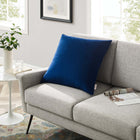 Modway - Enhance 24 po Performance Velvet Coussin décoratif in Marine-Performance Velvet Sham