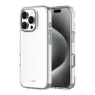 AXS - ULTRA CLEAR étui testé contre les chutes pour Apple iPhone 16 Pro - Transparent-Protection anti-UV pour afficher clairement le design original de votre cellulaire