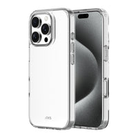 AXS - ULTRA CLEAR étui testé contre les chutes pour Apple iPhone 16 Pro - Transparent-Protection anti-UV pour afficher clairement le design original de votre cellulaire