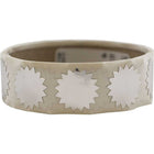 Jam Paper Sceaux autocollants ronds gaufrés avec bords dentelés, 3/4 po, argent, paquet de 200-Taille : 3/4 po