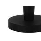 Monarch Specialties - Luminaire - 24 po H Lampe De Table - Port Usb Inclus - Ensemble De 2 - Métal Noir - Abat-Jour Ivoire-Dimensions assemblées (chaque lampe) : 10 po L x 10 po P x 24 po H . base : 6 po L x 6 po P x 13,25 pouces H . abat-jour : 10 pouces L x 10 po P x 9 pouces H