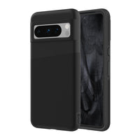 AXS - PROTech Plus étui mince anti-choc avec double couche pour Google Pixel 8 Pro - Noir-Résistant aux chutes jusqu’a 10 pieds