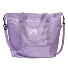 Nicci - Sac extensible Travel Weekender Duffel - Violet clair-Trois poches avant