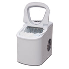 Frigidaire - Machine à glaçons compacte de comptoir avec capacité de production de 26-lb par jour - Blanc-Ne prend que 6 minutes pour faire de la glace pour vos besoins urgents de refroidissement